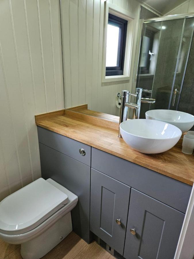 Woodland Shepherds Hut - 'Saga' Caernarfon Esterno foto